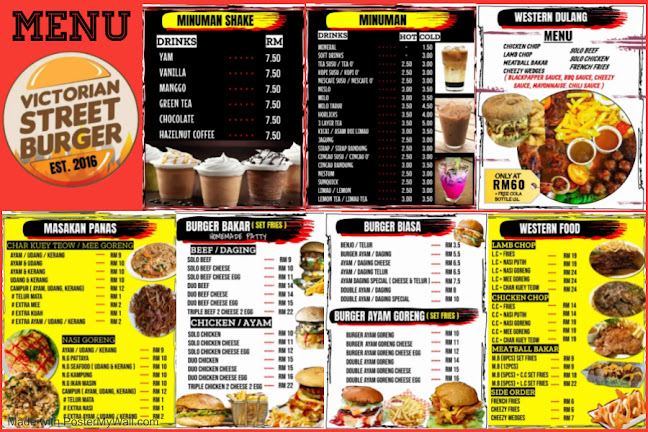 Victorian Street Burger Foodtruck - Labuan