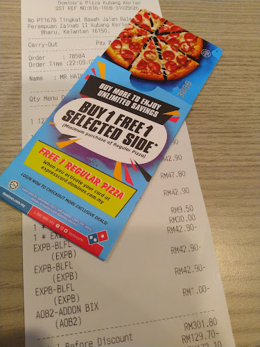Domino's Pizza Kubang Kerian
