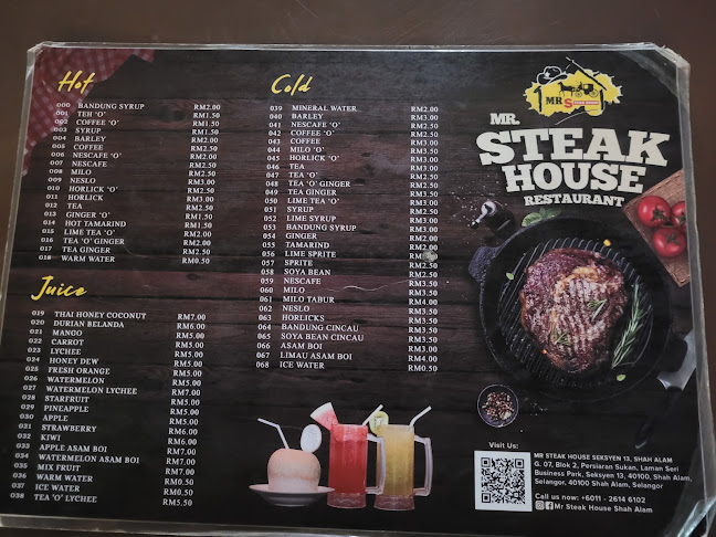 Mr Steak Seksyen 13 (Formerly Mr Steak House) - Shah Alam