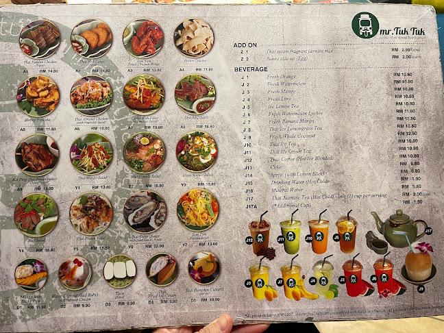 Mr. Tuk Tuk @ Starling Mall (Last call 9:30pm)