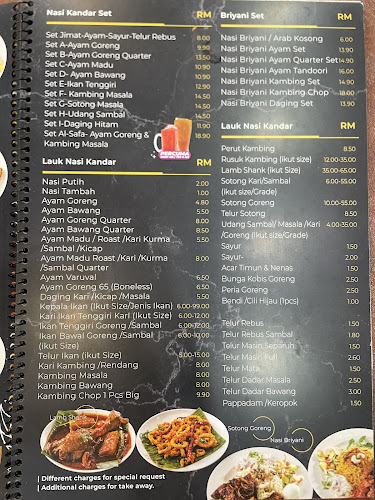 Restoran Al Safa Senadi Hills - Gastronomi dan perhotelan