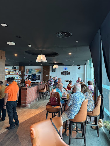 by the beach Bar at Mercure Penang Beach