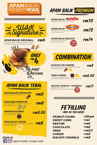 Apam Balik Resepi Wak - Kg Baru