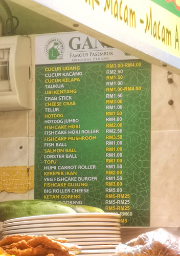 Gani Famous Pasembur - Gastronomi dan perhotelan