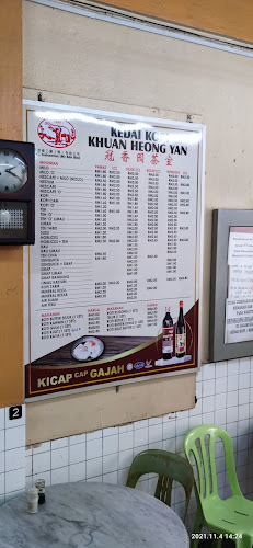 Kedai Kopi Khuan Heong Yan - Gastronomi dan perhotelan