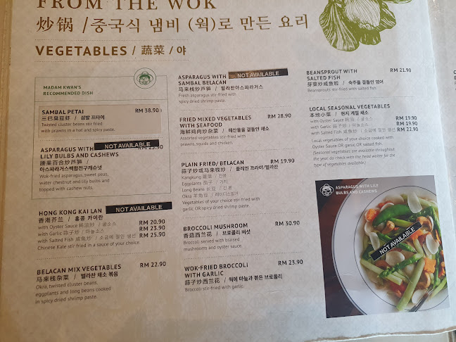 Madam Kwan’s Imago Mall, Sabah - Gastronomi dan perhotelan