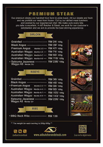 AD Butcher & Steak - Gastronomi dan perhotelan