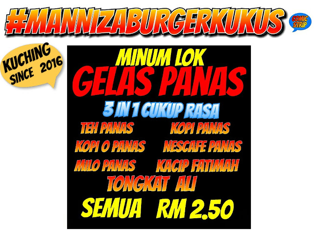 Manniza Burger Kukus