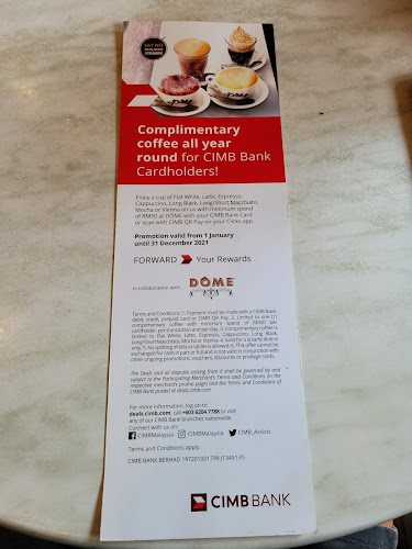 Opinii despre DOME Cafe @ Subang Parade în Petaling Jaya - Gastronomi dan perhotelan