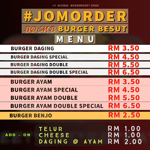 Bomb Burger Besut