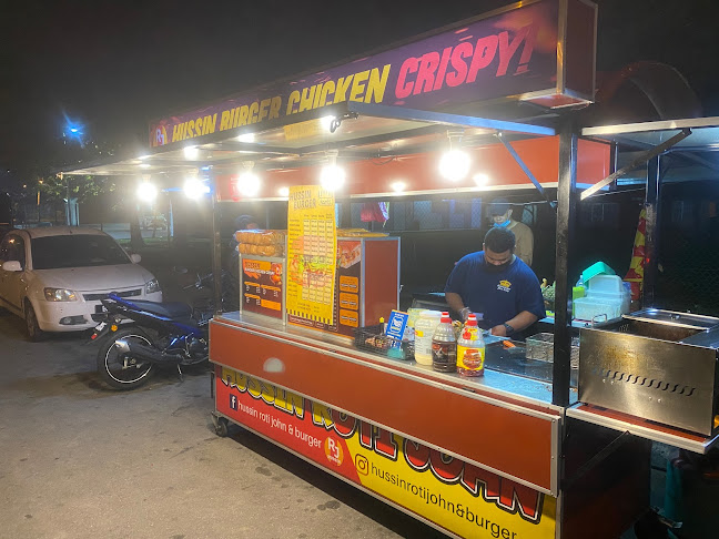 Hussin burgers & roti john - hulu langat