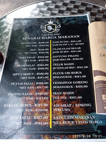 Raja Salai Kampung Sungai Kandis - Gastronomi dan perhotelan