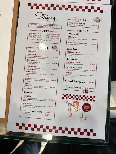 String pizzeria - Kota Bharu