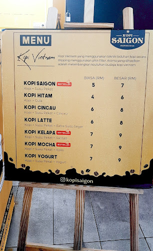 Kopi Saigon - Kg Baru - Gastronomi dan perhotelan