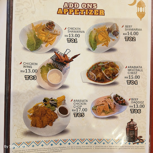 Nasi Arab Sofwah Sungai Petani | Restoran Sofwah Arabic Grill - Top Nasi Arab in Sungai Petani | Western & Coffee