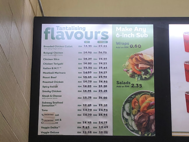 Subway, Plaza Merdeka