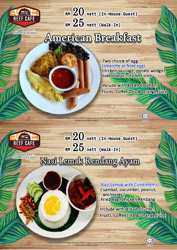 Reef Cafe@D'Wharf Hotel - Gastronomi dan perhotelan