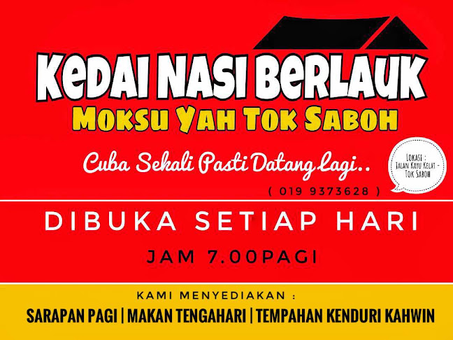 Kedai Nasi Berlauk Moksu Yah Tok Sabah