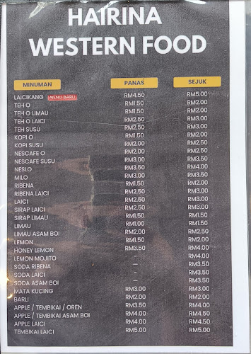 Hairina Western Food - Gastronomi dan perhotelan