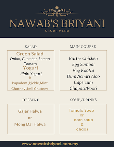 Nawab's Restaurant - North Indian, Gujarati, Middle East Cuisine - Kuala Lumpur