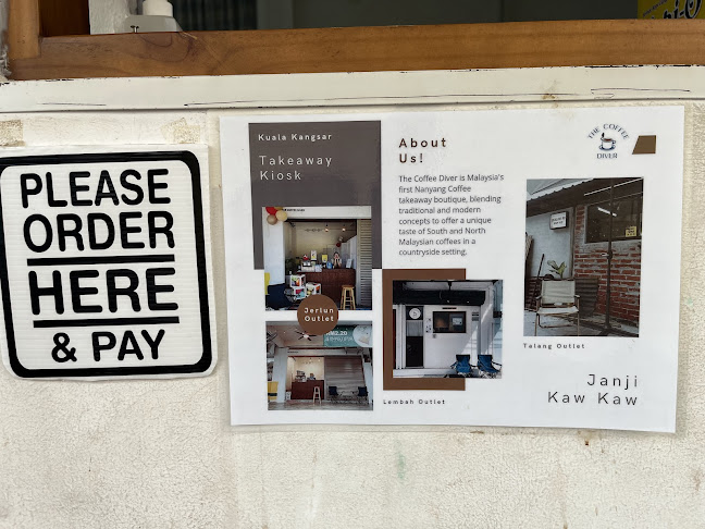 Opinii despre The Coffee Diver (Lembah Outlet) în Kuala Kangsar - Gastronomi dan perhotelan