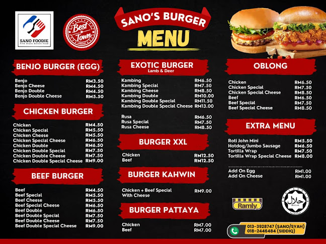 SANO'S BURGER STALL - Gastronomi dan perhotelan