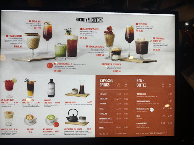 Opinii despre Faculty of Caffeine în Johor Bahru - Gastronomi dan perhotelan