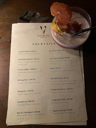 Opinii despre Vigneto Wine & Dine în Skudai - Gastronomi dan perhotelan