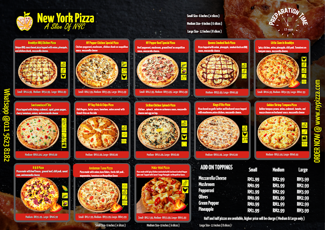 Opinii despre New York Pizza în Kuala Lumpur - Gastronomi dan perhotelan