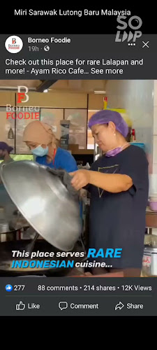 Opinii despre Ayam Rico Cafe în Miri - Gastronomi dan perhotelan