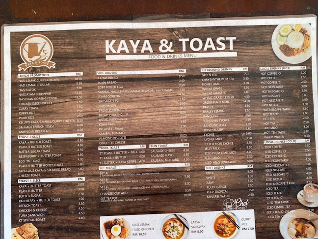 Kaya & Toast - Gastronomi dan perhotelan