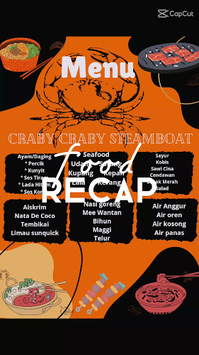 Craby Craby Steamboat & Grill, seri manjung - Gastronomi dan perhotelan