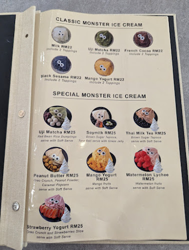 Monster Ice Cream Malaysia - Gastronomi dan perhotelan
