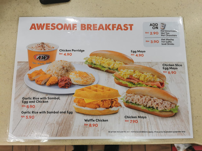 A&W - Gastronomi dan perhotelan