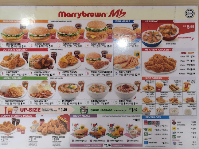 Opinii despre Marrybrown Bayu Tinggi Klang în Klang - Gastronomi dan perhotelan