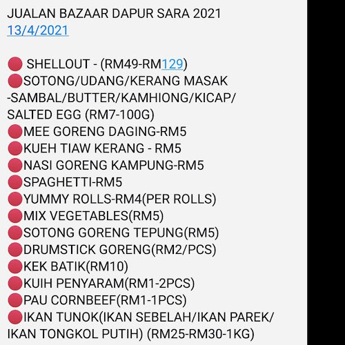 Dapur Sara - Gastronomi dan perhotelan